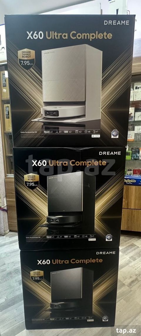 Dreame X60 Ultra Complete — Bakı