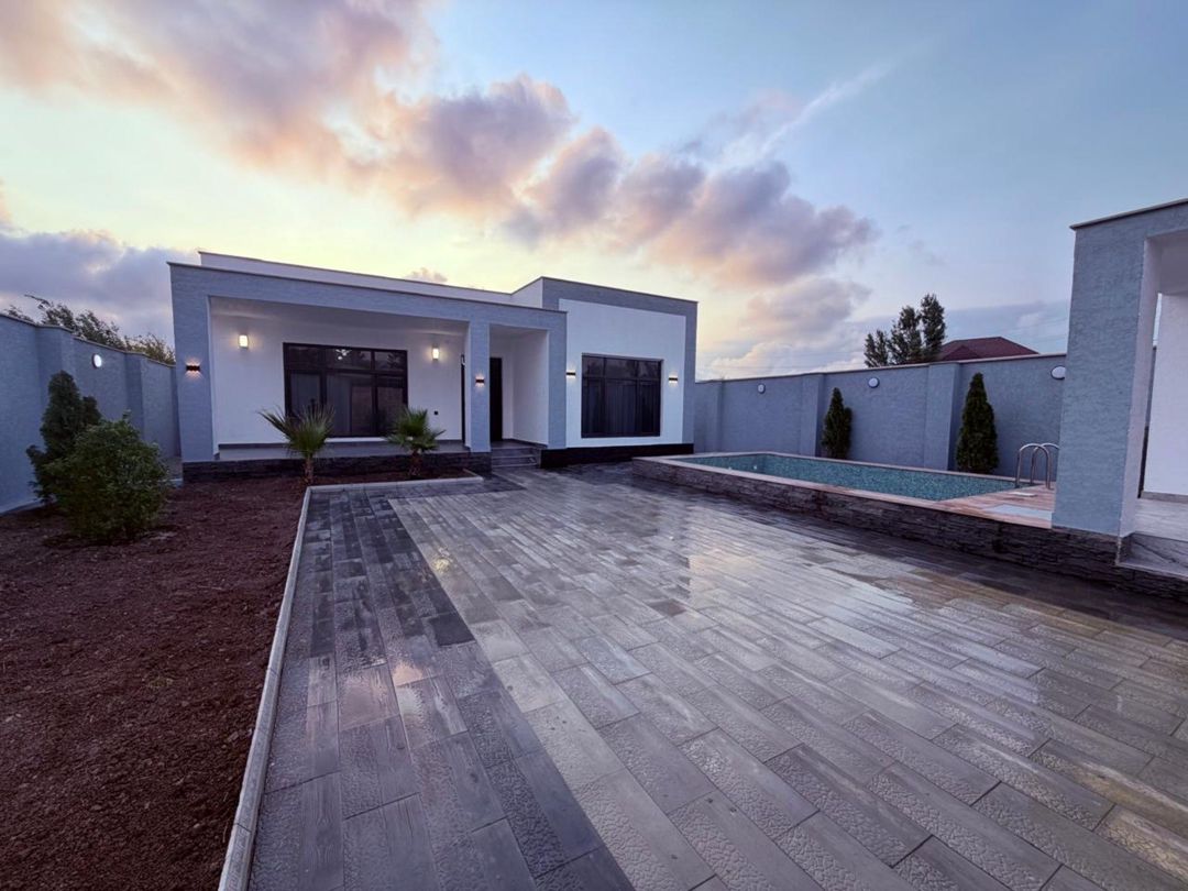 Satılır 4 otaqlı həyət evi/bağ evi 150 m² — Ev, villa, Bakı (2)