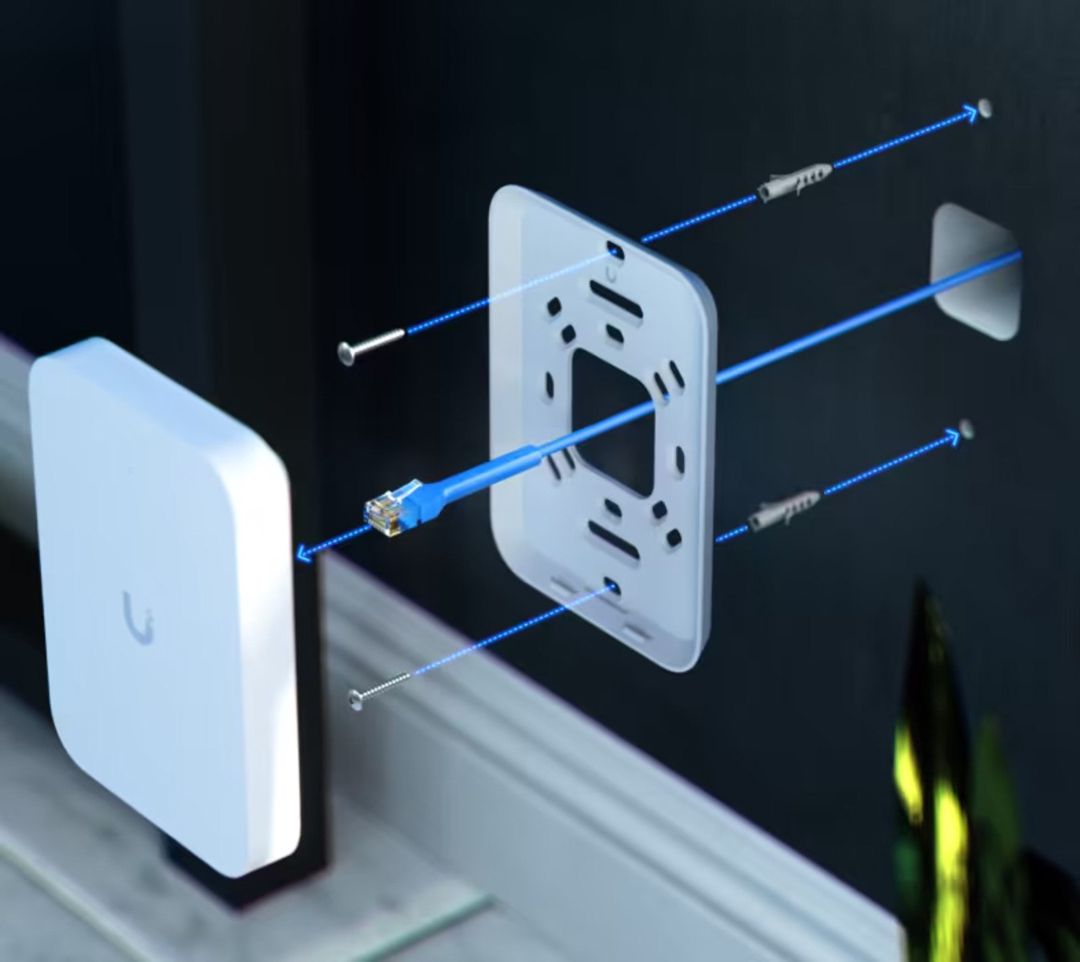 Ubiquiti UniFi U7 In-Wall (U7-IW) Access Point — Şəbəkə və server avadanlığı, Bakı (5)