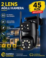 Təhlükəsizlik kamerası – SZSINOCAM Xüsusiyyətlər: - İki tərəfli səs — Камеры видеонаблюдения