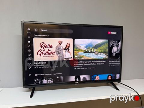 BBK 82 sms smart televizor yutube wifi cox yaxsi veziyyetedi cox az
