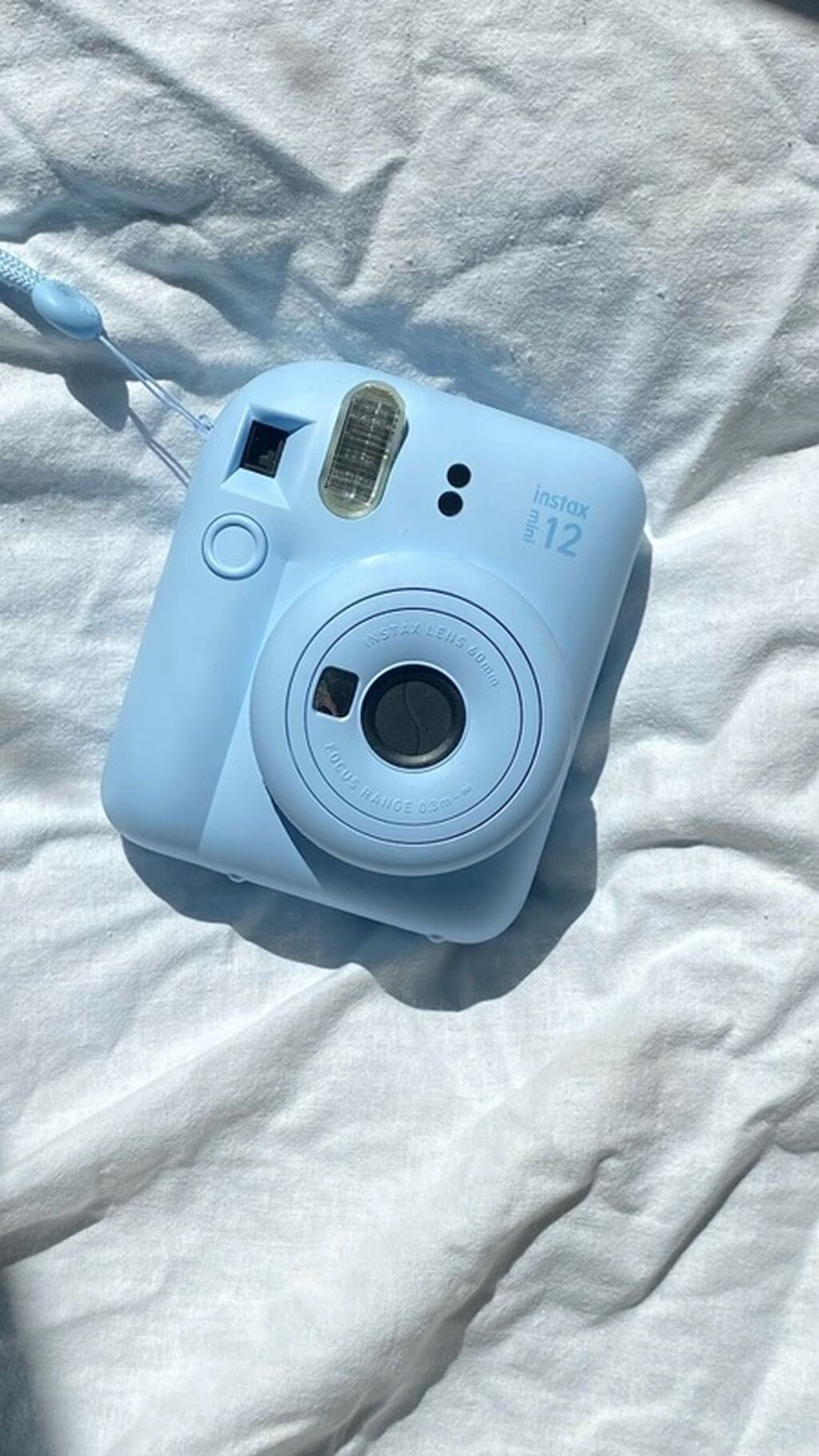 Fujifilm Instax Mini 12 – pastel mavi rəngdə ani fotoaparat - — Elektronika, Bakı