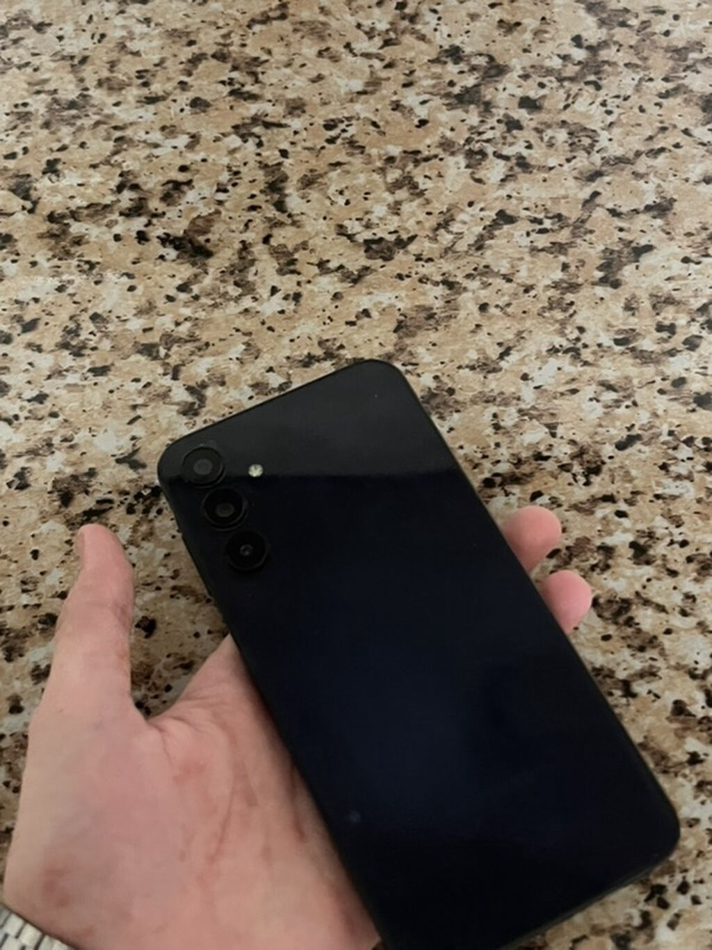 Samsung Galaxy A14 (5G) üçün qoruyucu rezin/TPU örtük - Rəng: qara — Elektronika, Gəncə (4)