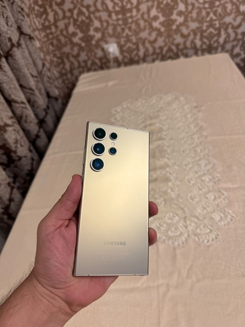 Samsung Galaxy S23 Ultra, rəng - Gümüşü, Face ID