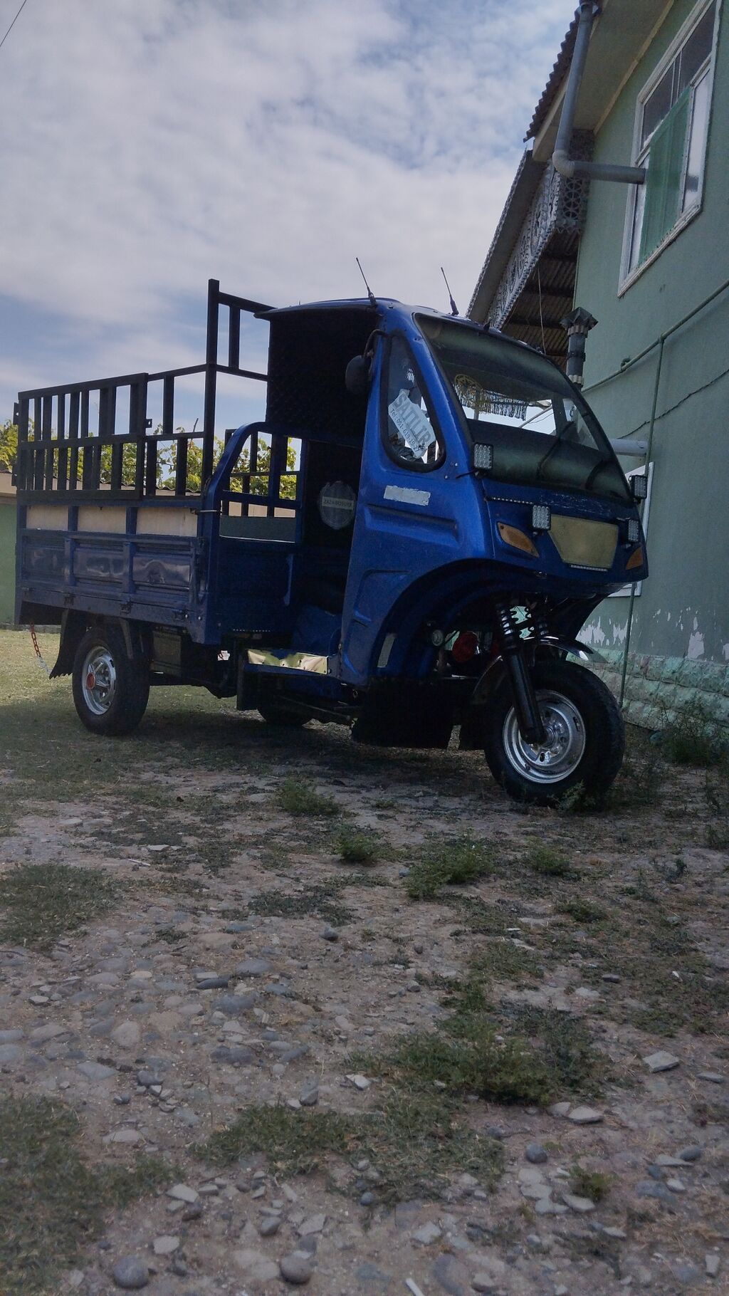 Yükdaşıma üçün üçtəkərli moto-transport - Güclü benzin mühərriyi — Yük maşınları, Salyan (6)