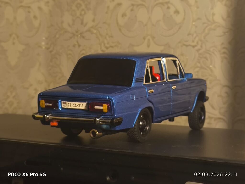 Model avtomobil – VAZ 2106 (miqyas ehtimalən 1:24 və ya 1:18) - — Mallar, Neftçala (3)