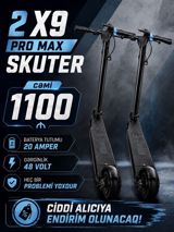 2 ci əl 2 x X9 pro max modeli - Batareya tutumu: 20 A - Gərginlik: 48 — Amin Məmmədov