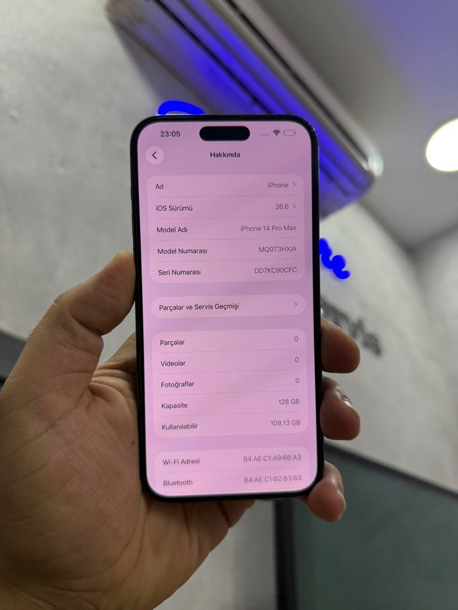 Apple iPhone 14 Pro Max Deep Purple 128GB/6GB — Mallar, Bakı (4)