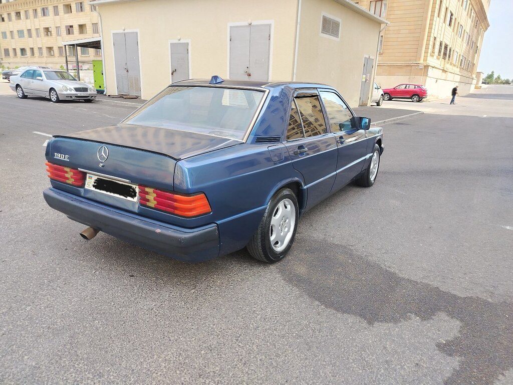 Mercedes 190, 2.0 L, 1990 il, 312 000 km — Avtomobillər, Bakı (6)
