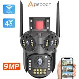 Wifi PTZ360° Cöl 3 kamera 8MP/4K+64GB — Provision Electronics — Security systems