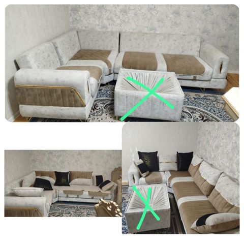 Künc divan, 2×2.92 m, yeni