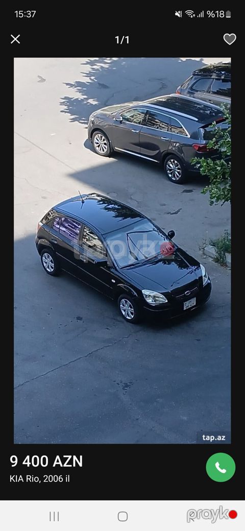 Kia Rio: 1.4 l | 2006 il Hetçbek