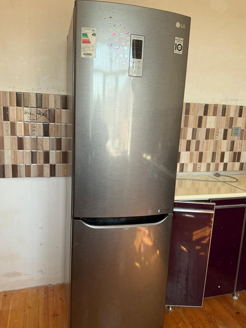 LG iki qapılı soyuducu (aşağıda dondurucu) Yaxsi — Soyuducular, Sumqayıt