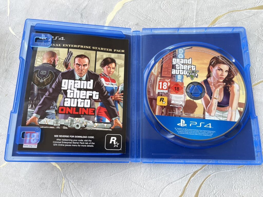 GTA 5 "Premium Edition" versiyasıdır. Əsas hekayə rejimi ilə yanaşı — Elektronika, Masazır (2)