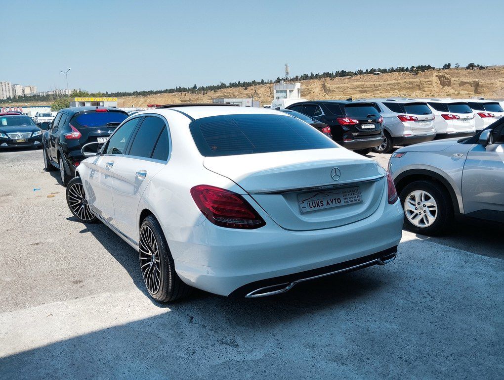 Mercedes C 220 d, 2.1 L, 2016 il, 185 500 km — Avtomobillər, Bakı (6)