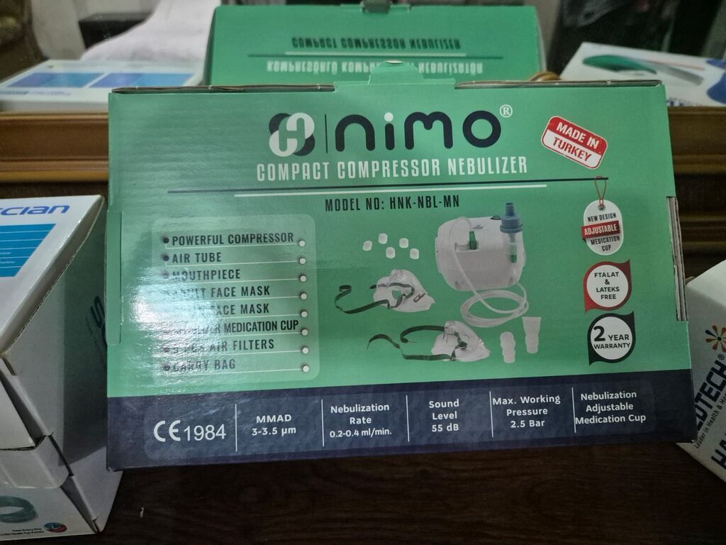 Kompressor tipli nəfəsalma nebulizatorları – müxtəlif modellər 1) — Mallar, Bakı
