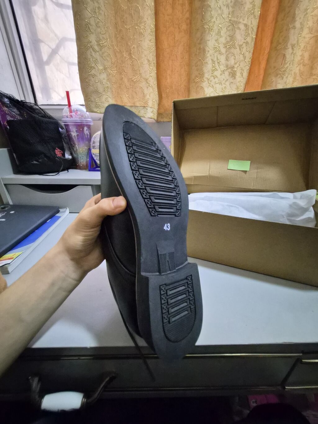 Məhsul: Moskva Kişi klassik dəri ayaqqabısı - Rəng: Qara - Model — Ayaqqabılar, Masazır (5)