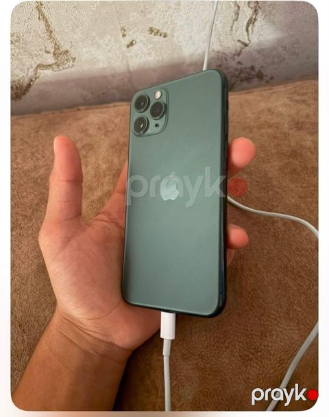 IPhone 11 Pro, 64 GB, Matte Midnight Green, Simsiz şarj