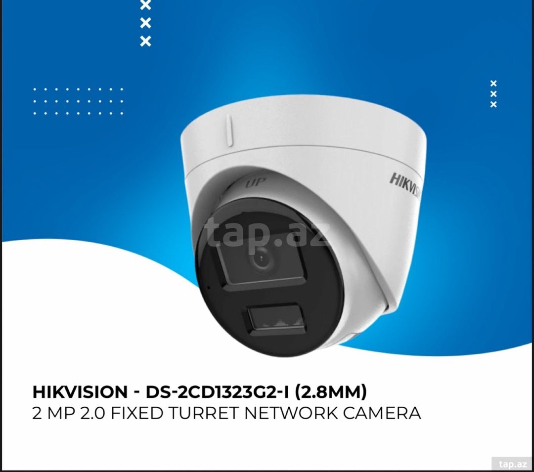 HIKVISION DS-2CD1323G2-I (2.8MM) IP təhlükəsizlik — Təhlükəsizlik sistemləri, Bakı