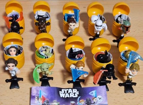 Star Wars mini fiqurları kolleksiyası