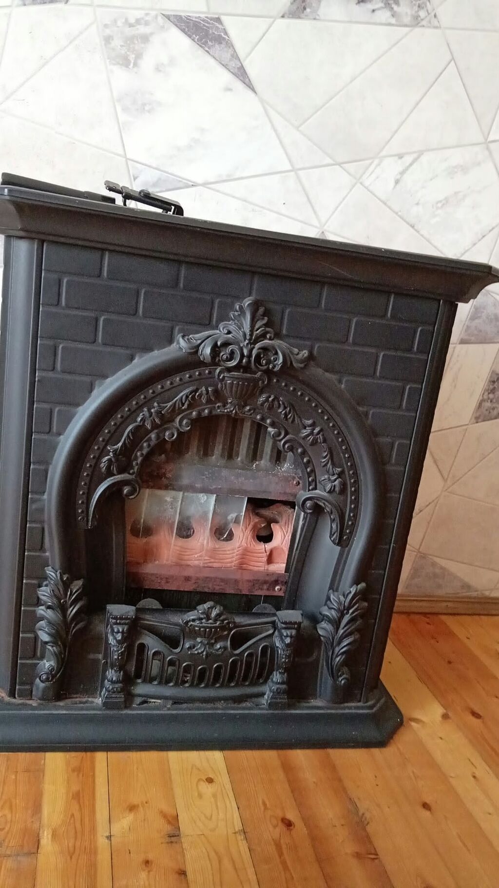 Kamin Peçi, İşlənmiş, yanacaq - Elektrik — Mallar, Sabirabad (2)