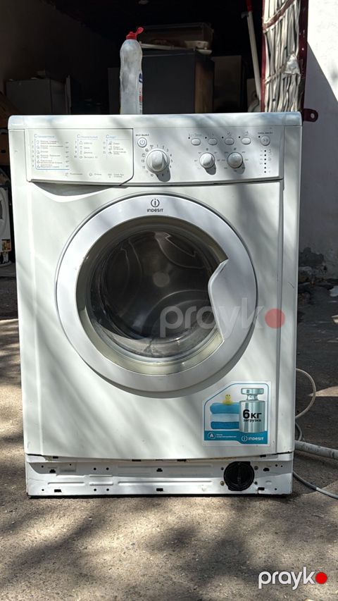 Paltaryuyan maşın Indesit, 6 kq, İşlənmiş, Avtomat, Qurutmasız, Kredit yoxdur, Ödənişli çatdırılma