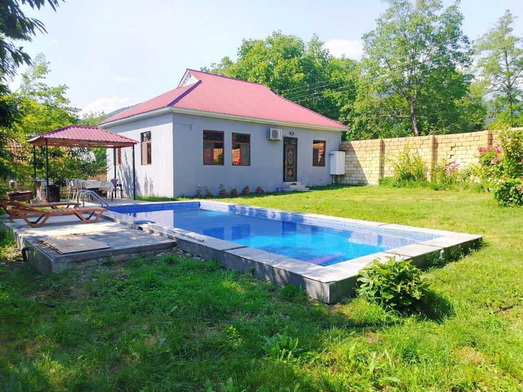 Həyət evi kirayə verilir, Qəbələ r. — Ev, villa, Qəbələ