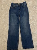Klassik mavi denim cins şalvar Dilvin, 36 ölçü — Джинсы