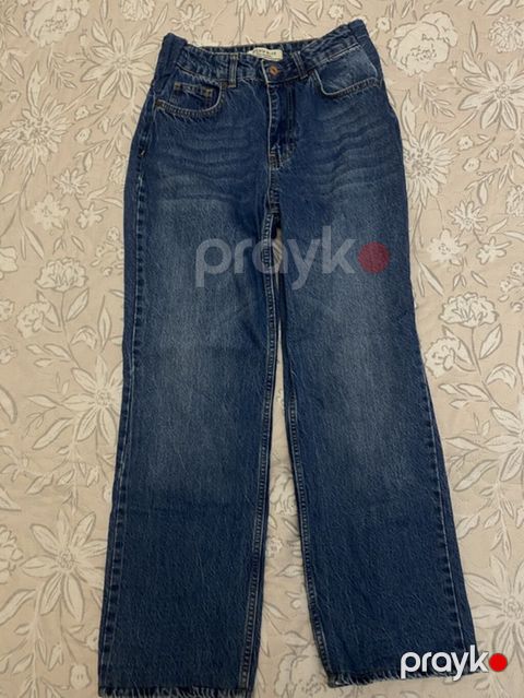 Klassik mavi denim cins şalvar Dilvin, 36 ölçü — Xırdalan