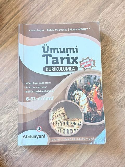 Ümumi Tarix – Kurikulumla (6–11-ci sinif)