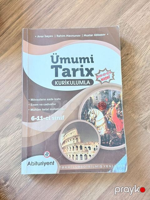 Ümumi Tarix – Kurikulumla (6–11-ci sinif)