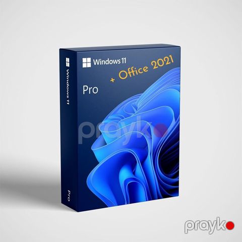 Windows 11 Pro + Office 2021 OMURLUK ORIGINAL! - Platforma — Bakı