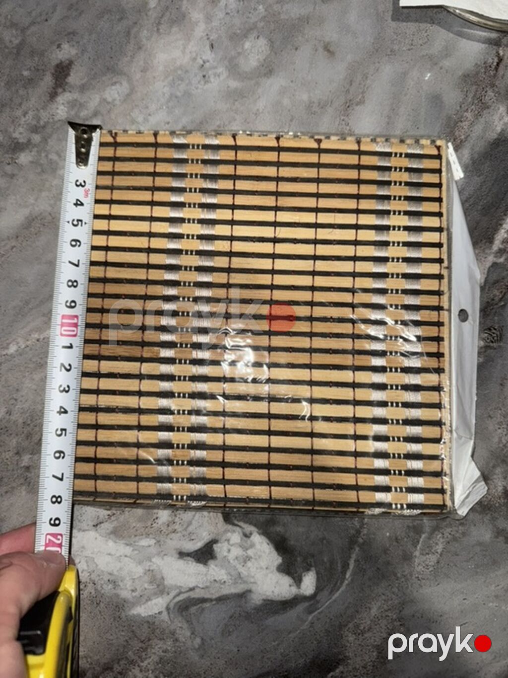 Bambuk süfrə altlıqları 15*14 sm - 65 paçka qalıb 18*18 sm - 70 — Mallar, Bakı (2)