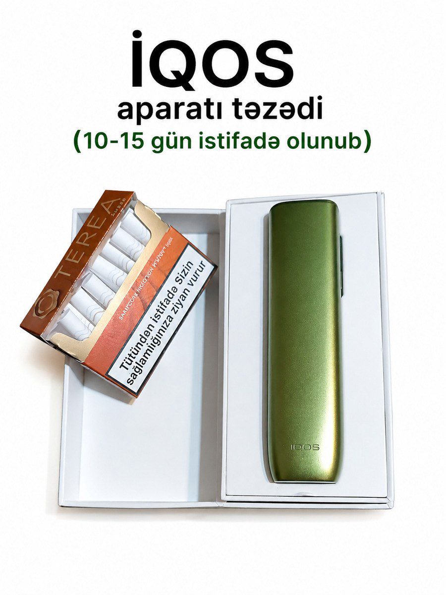 Tütün qızdırıcı İqos — Şəxsi əşyalar, Bakı