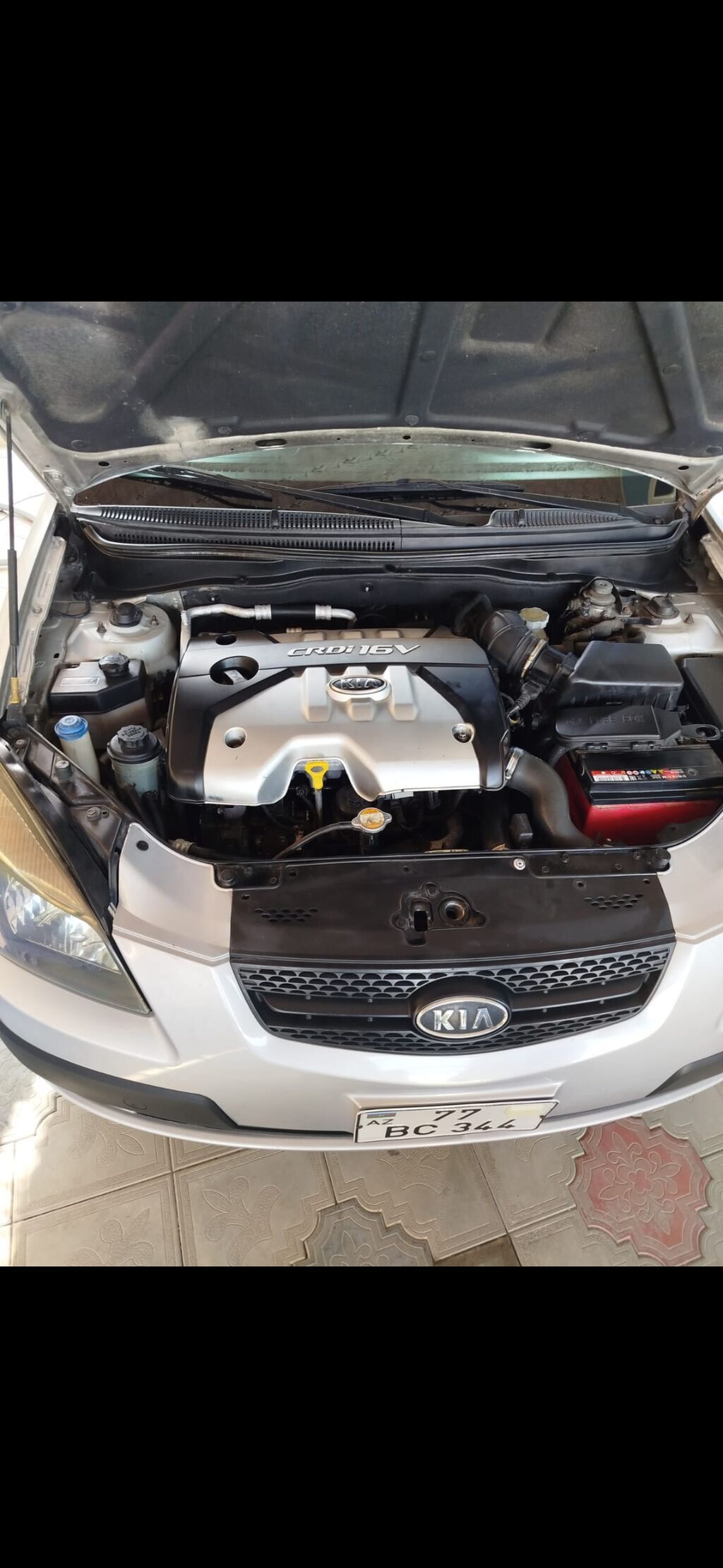 Kia Rio CRDi (hatchback) - Gümüş rəngli kuzov, 5 qapı - Dizel — Avto, Masazır (3)