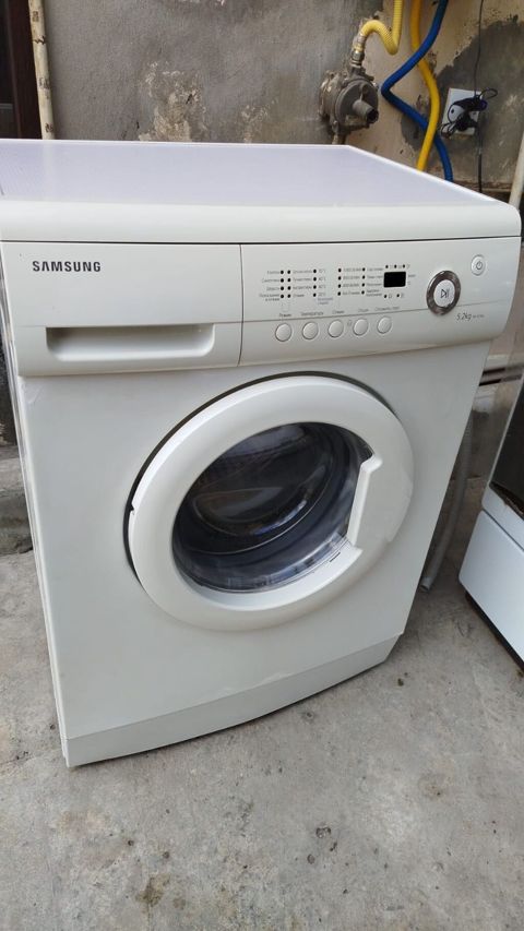 Samsung paltaryuyan maşın – ön yükləməli model - Yük tutumu: 5.2 kq -