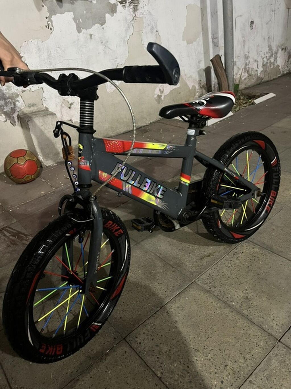 Uşaq velosipedi – FULL BIKE dizaynı - Təkər ölçüsü: təxminən 16 düym — Uşaq velosipedləri, Bakı (3)