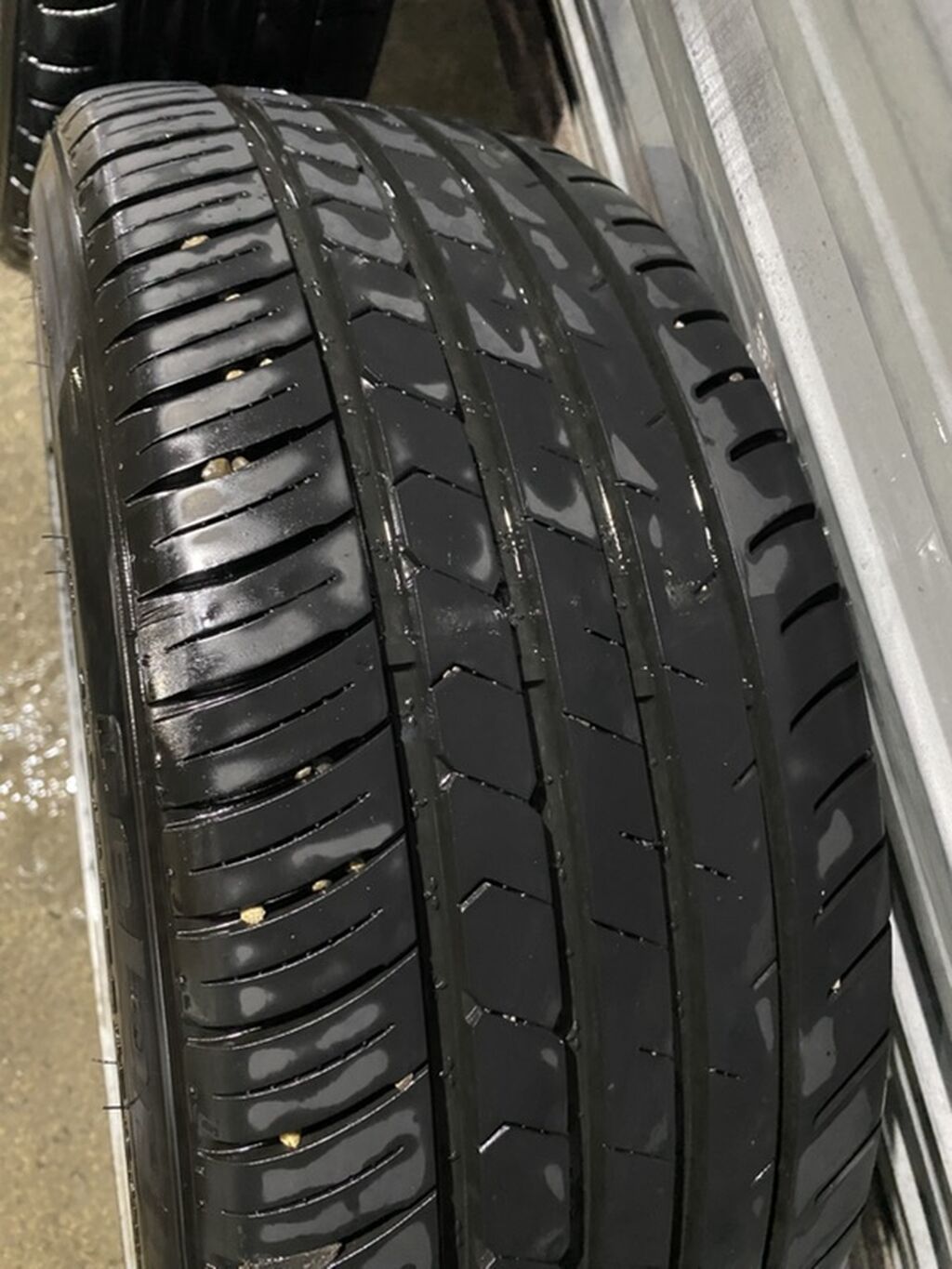 Toyota orijinal yüngül lehimli disk dəsti + təkərlər - Komplekt: 4 — Avto, Bakı (10)