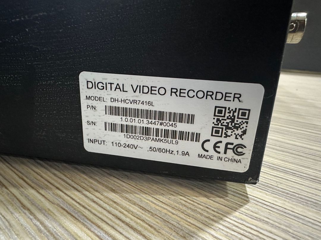 DVR qurğu Dahua 16 port — Təhlükəsizlik sistemləri, Bakı (3)