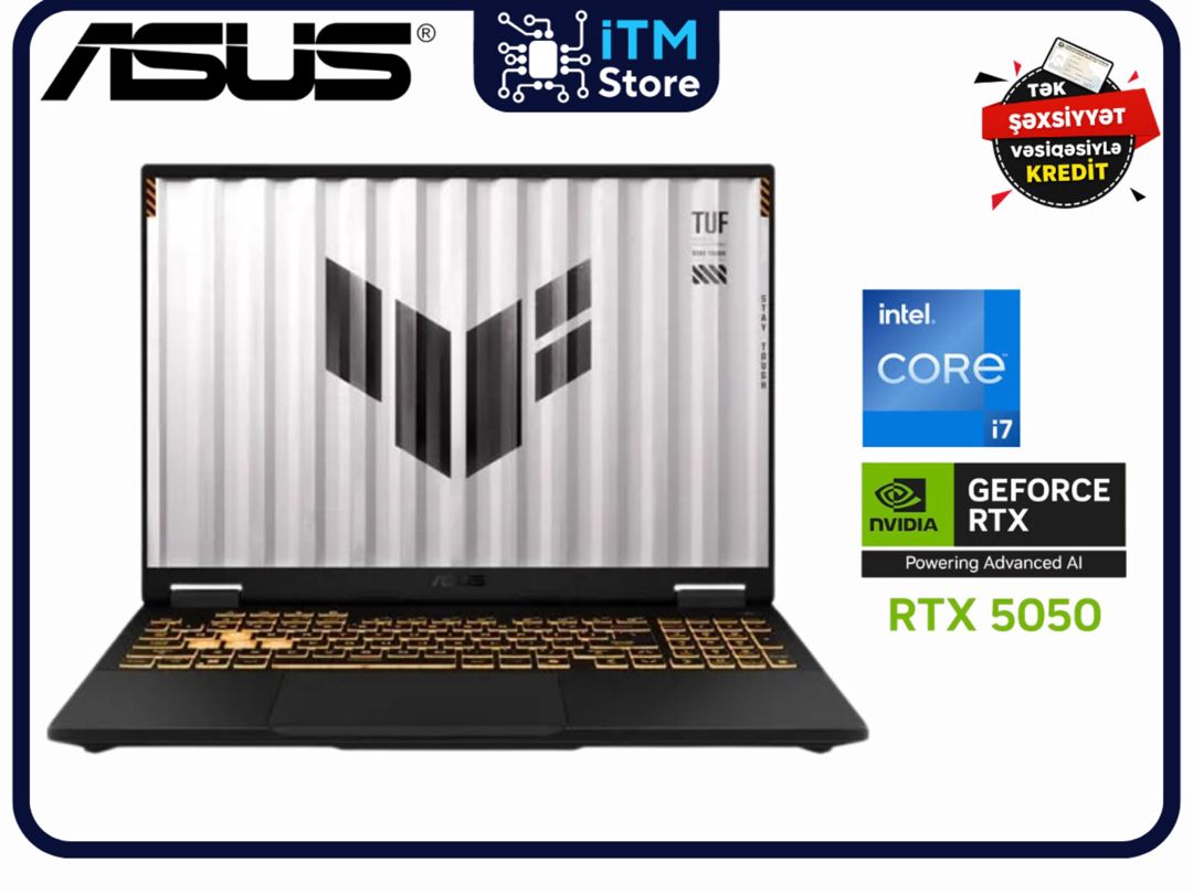 ASUS TUF F16 FX608JHI-TU254 90NR0NA1-M00D70 — Elektronika, Bakı