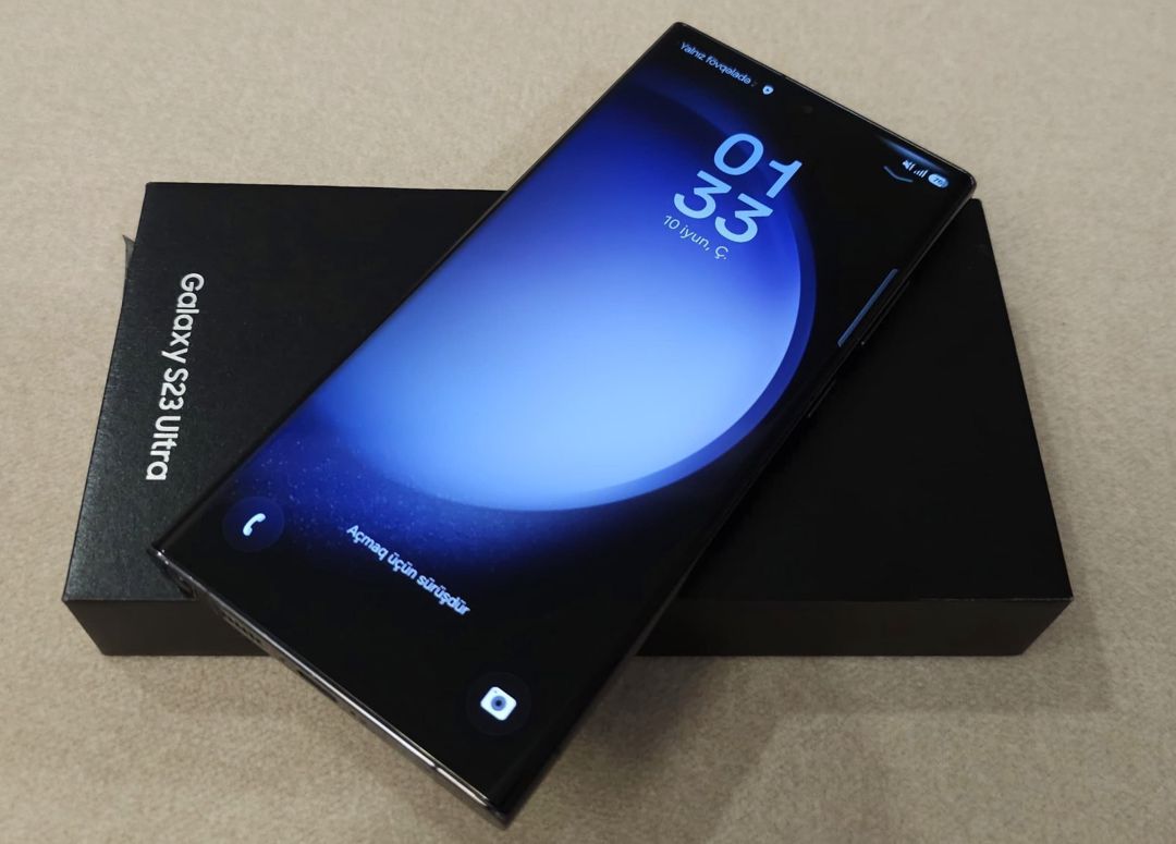 Samsung Galaxy S23 Ultra Phantom Black 256GB/12GB — Smartfonlar, Bakı