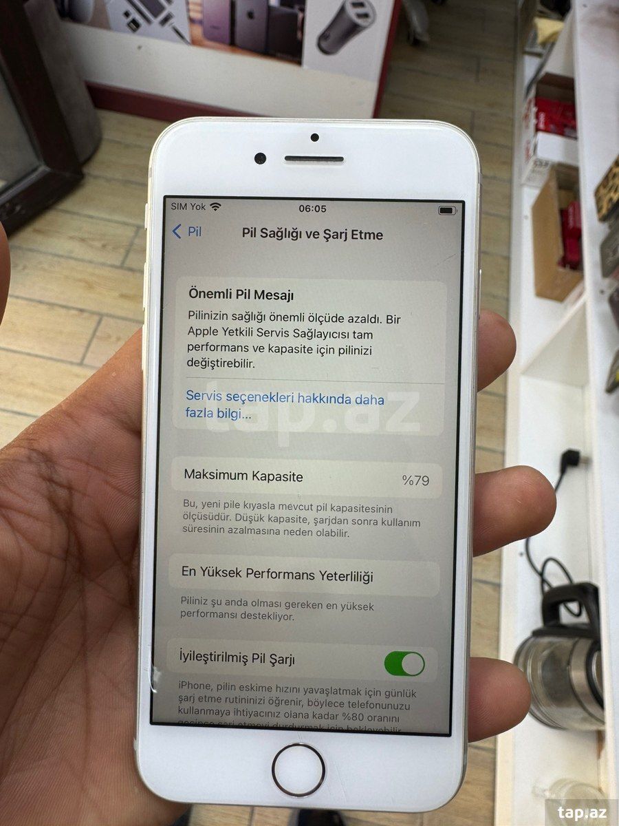 Apple iPhone 8 Silver 64GB — Telefonlar və qadjetlər, Bakı (3)
