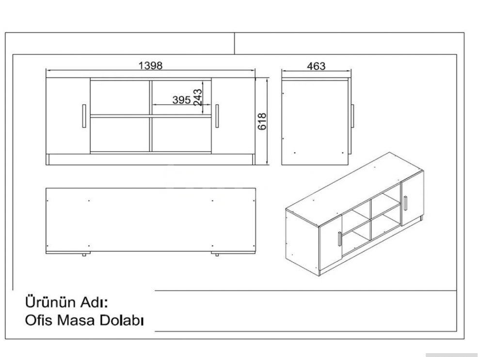 Ofis mebel dəsti Qarışıq rəng — Ofis mebeli, Bakı (7)