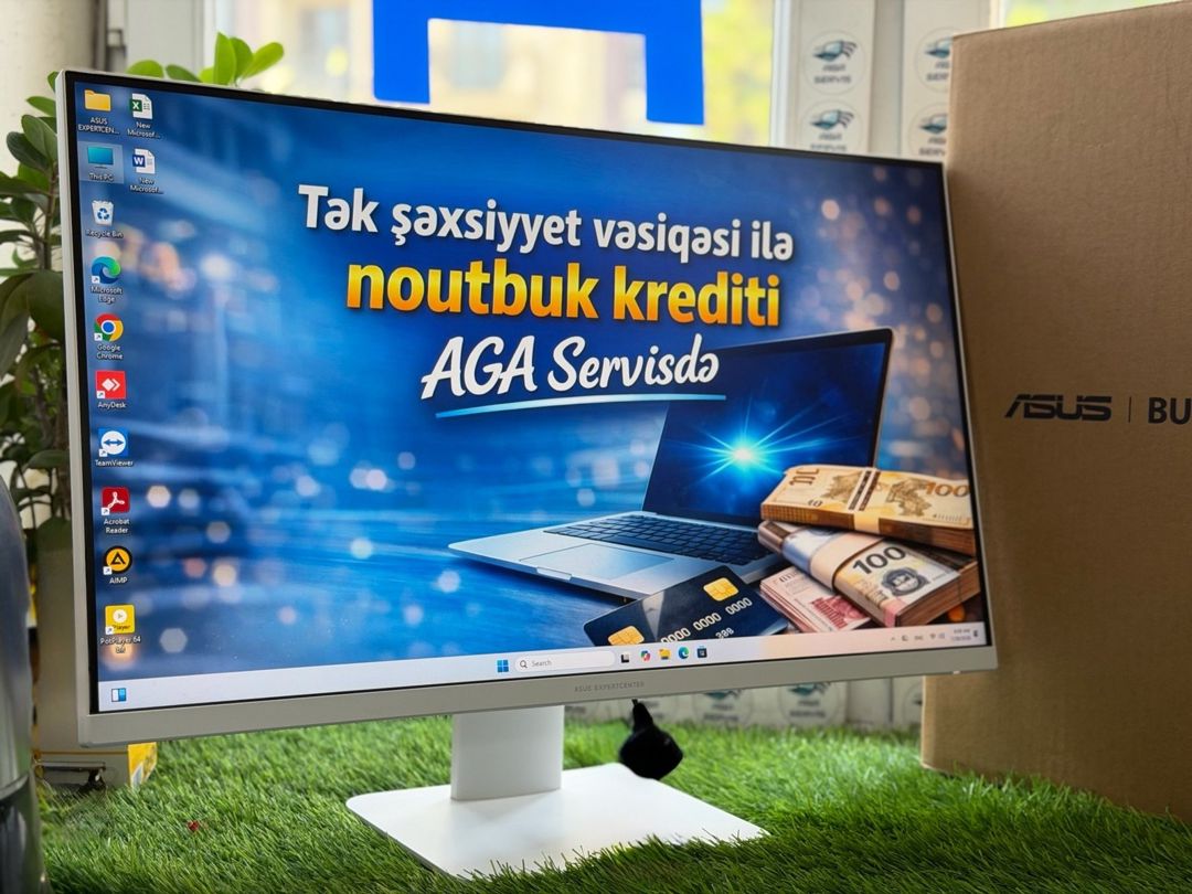 ASUS Expertcenter White Monoblok 27 inch — Masaüstü kompüterlər, Bakı (6)