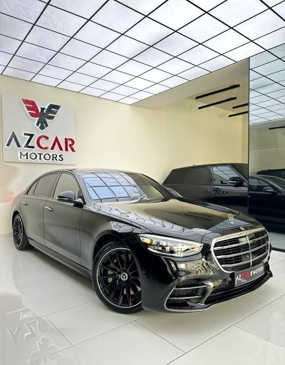 Mercedes S 500 4MATIC, 2023 il, 41000 km — Avtomobillər, Bakı (3)