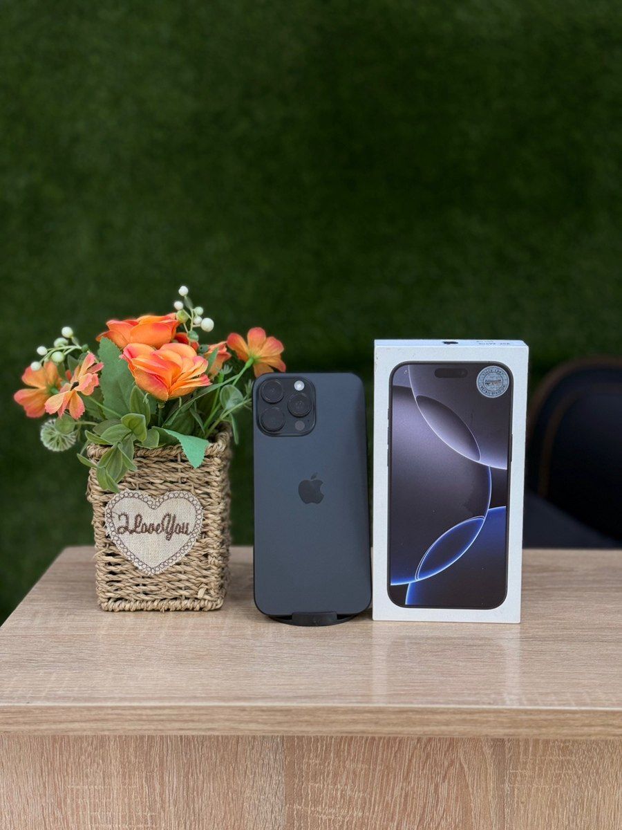 Apple iPhone 16 Pro Max Black Titanium 256GB/8GB — Mallar, Bakı