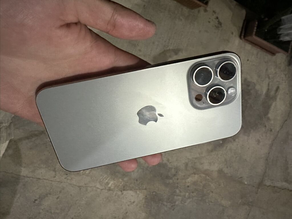 IPhone 15 Pro Max, 512 GB, Natural Titanium, Face ID — Apple iPhone, Oğuz (6)