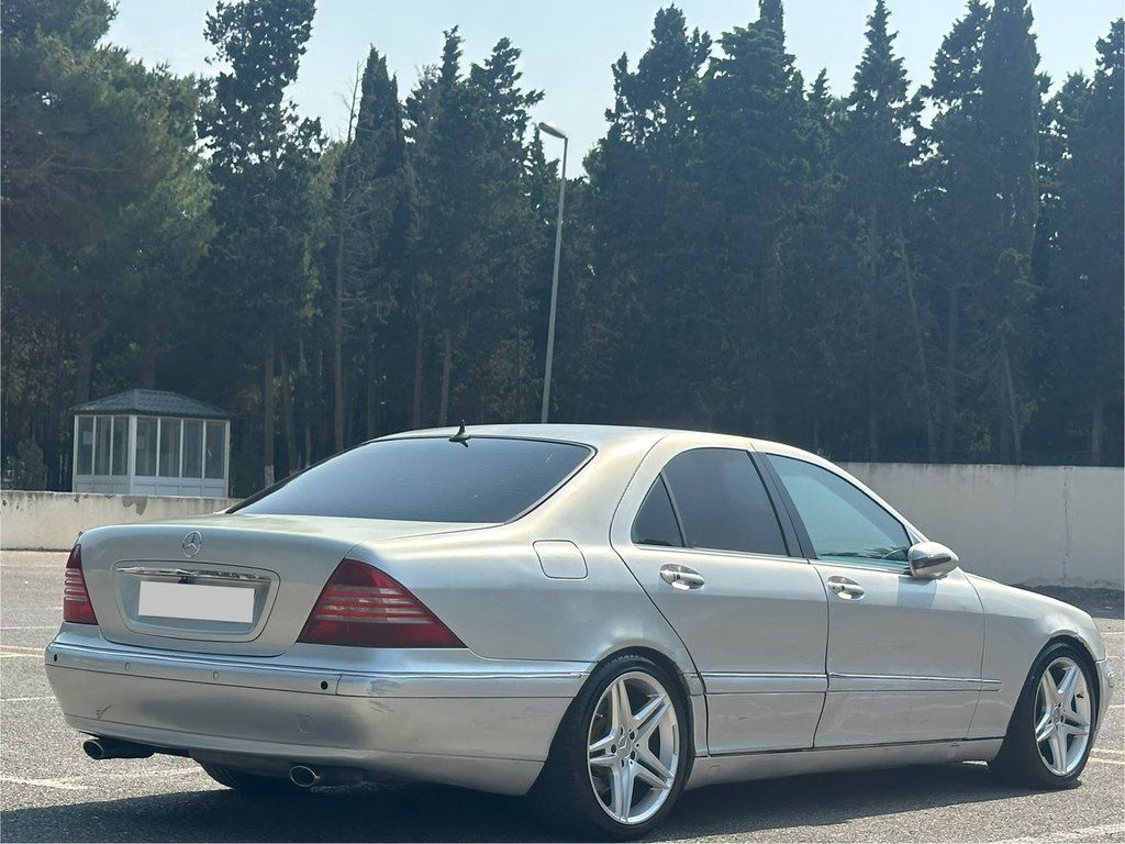 Mercedes S 320, 3.2 L, 2000 il, 400 000 km — Avtomobillər, Sumqayıt (6)