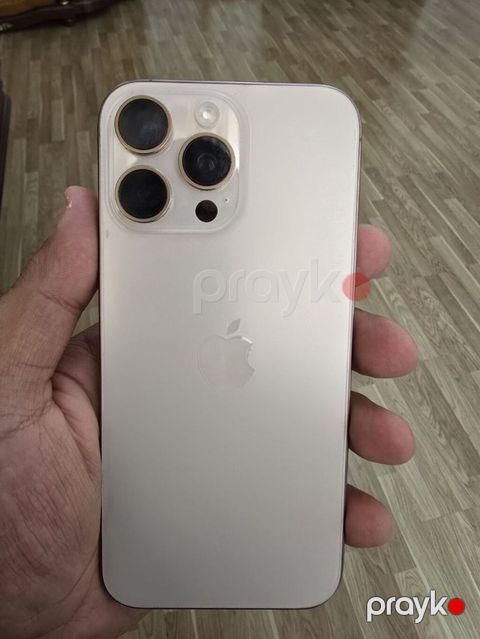 iPhone 16 Pro Max 256 GB - Açıq şampan rəngi