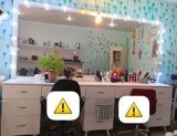Endirim ‼️ ✔️350 man(Ceyranbatan). Salon üçün 2li güzgü dəsti. Təcili — Мебель